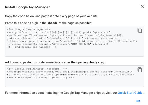Google Tag Manager implementeren