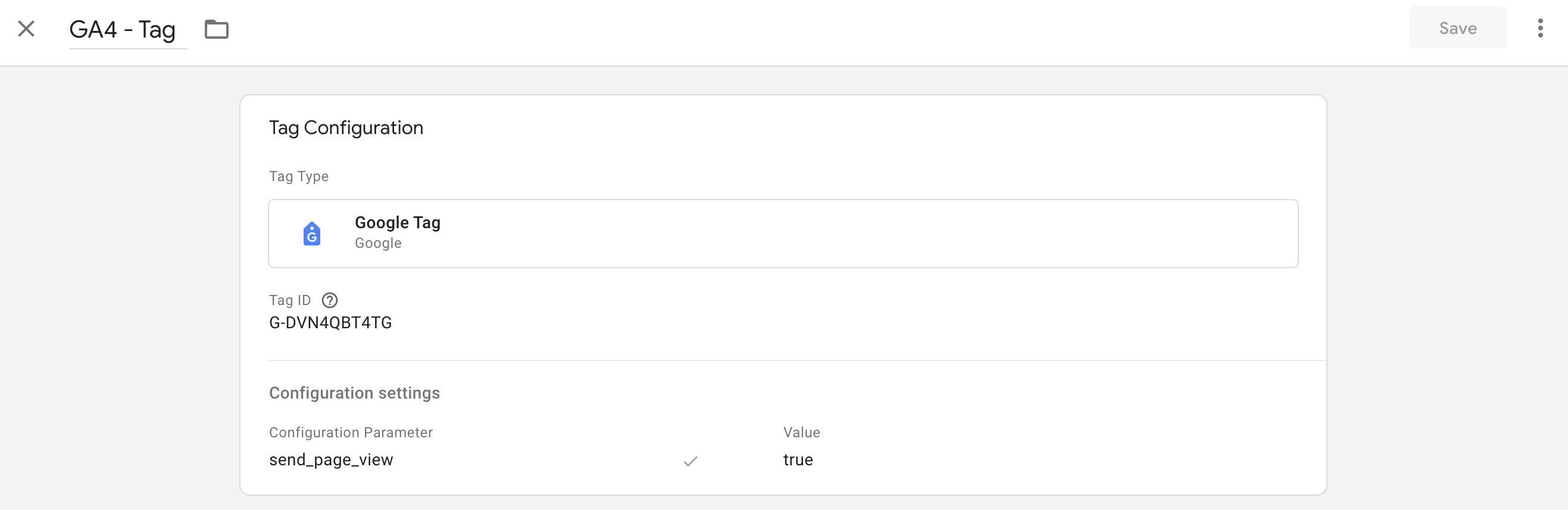 google tag